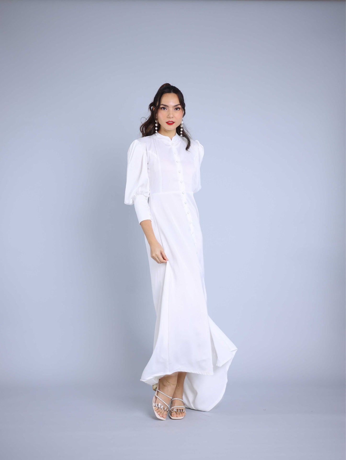 Rachel Bishop Sleeves Gown