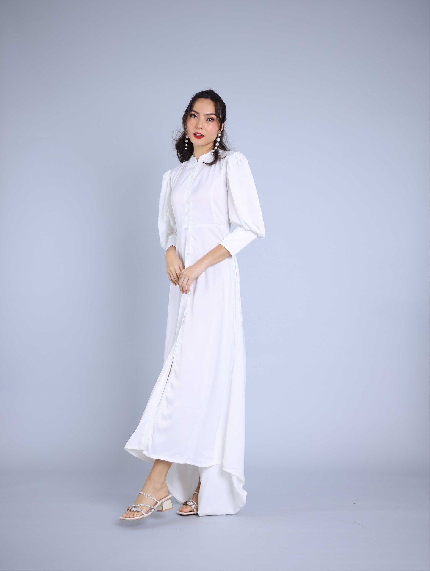 Rachel Bishop Sleeves Gown
