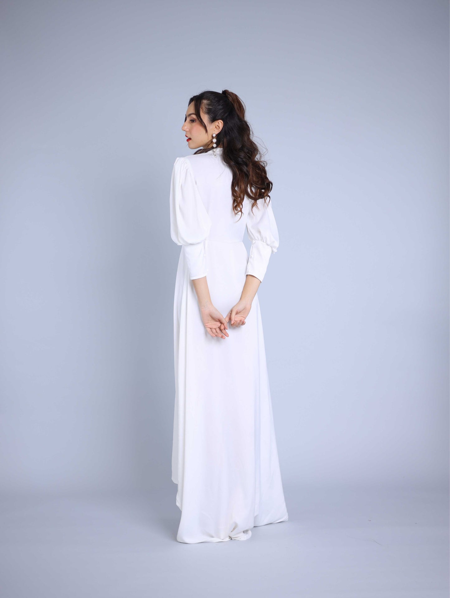 Rachel Bishop Sleeves Gown