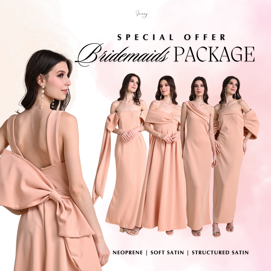 Neoprene bridesmaid dress shops