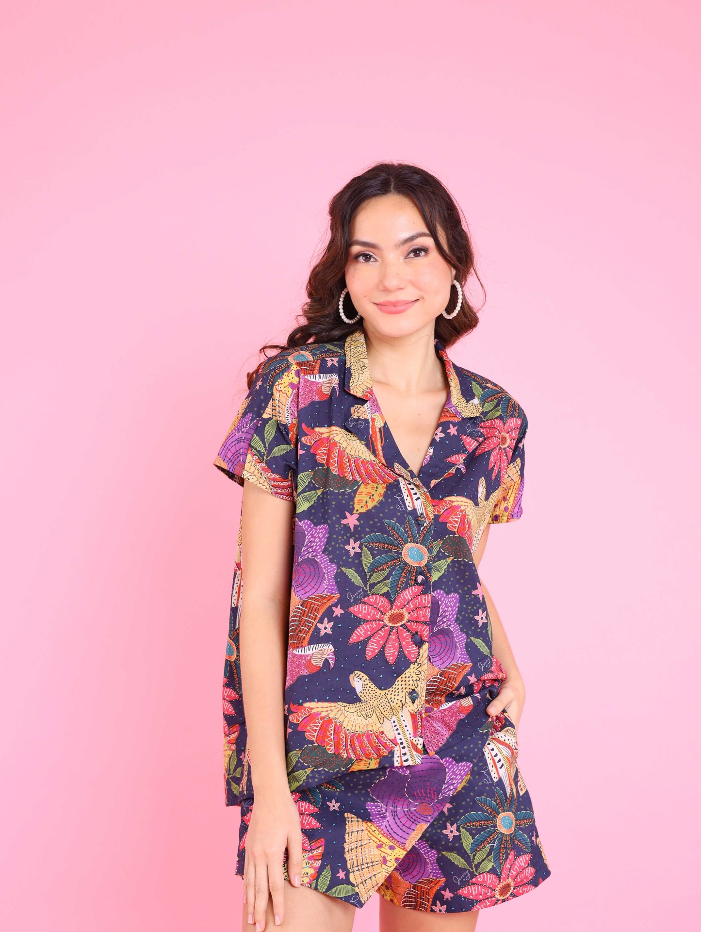 Avian Dreams: Shyla Oversized Top