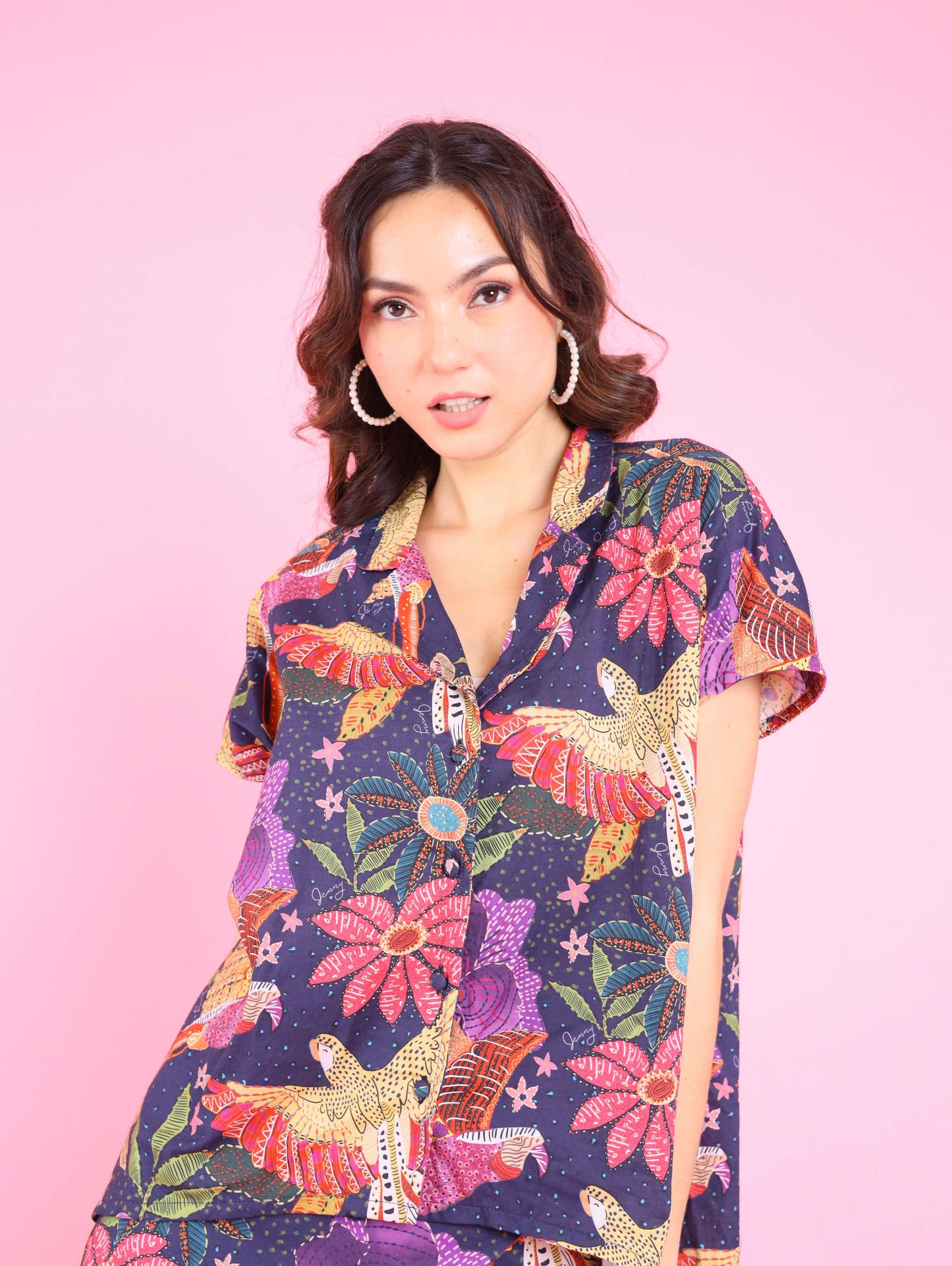 Avian Dreams: Shyla Oversized Top