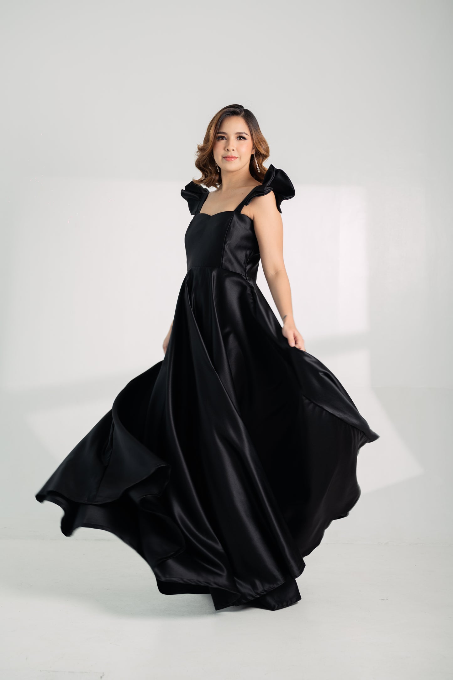 Satin: Yasmine Evening Gown