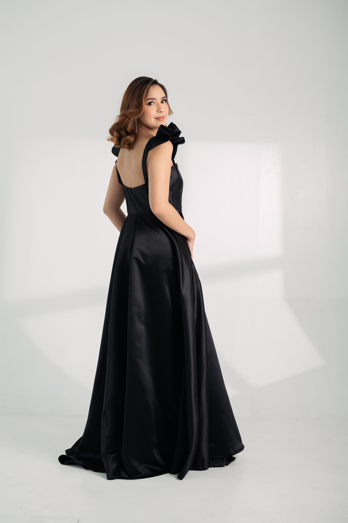 Satin: Yasmine Evening Gown