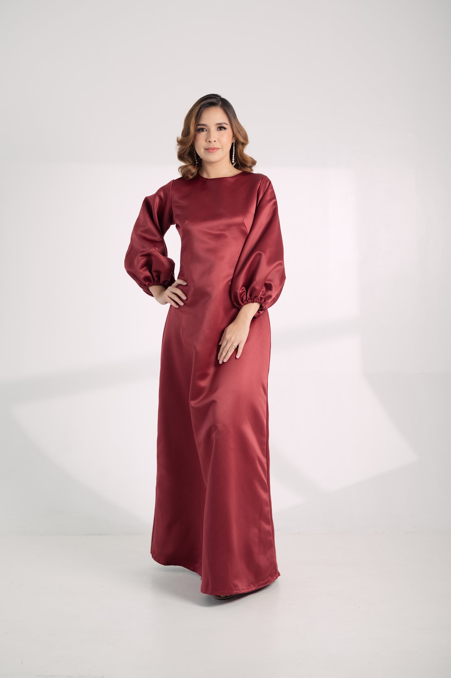 Satin: Yarema Evening Gown