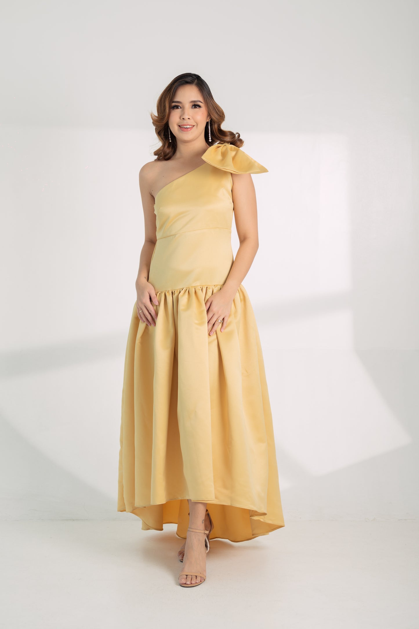 Satin: Yanai Evening Gown