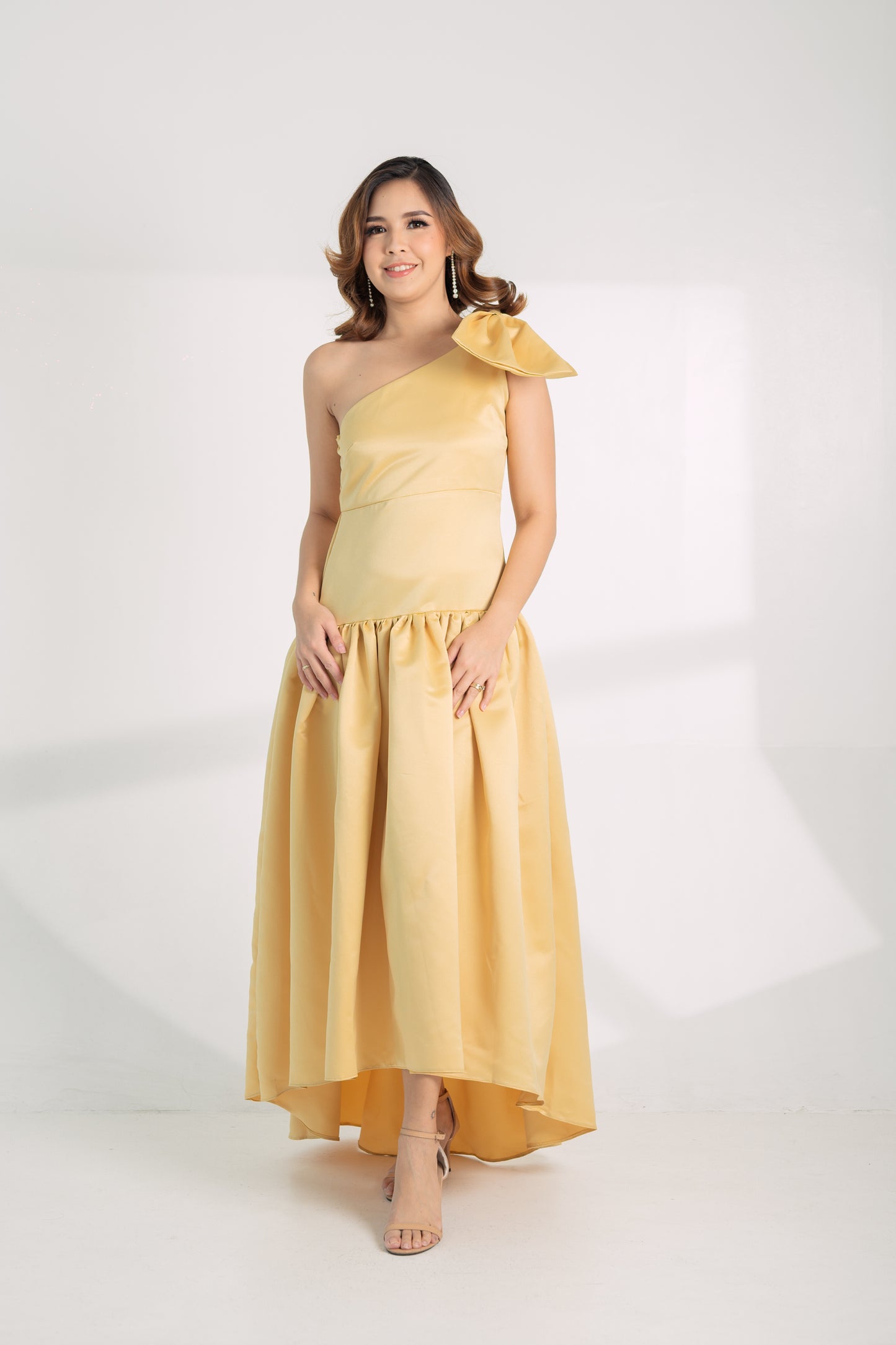 Satin: Yanai Evening Gown