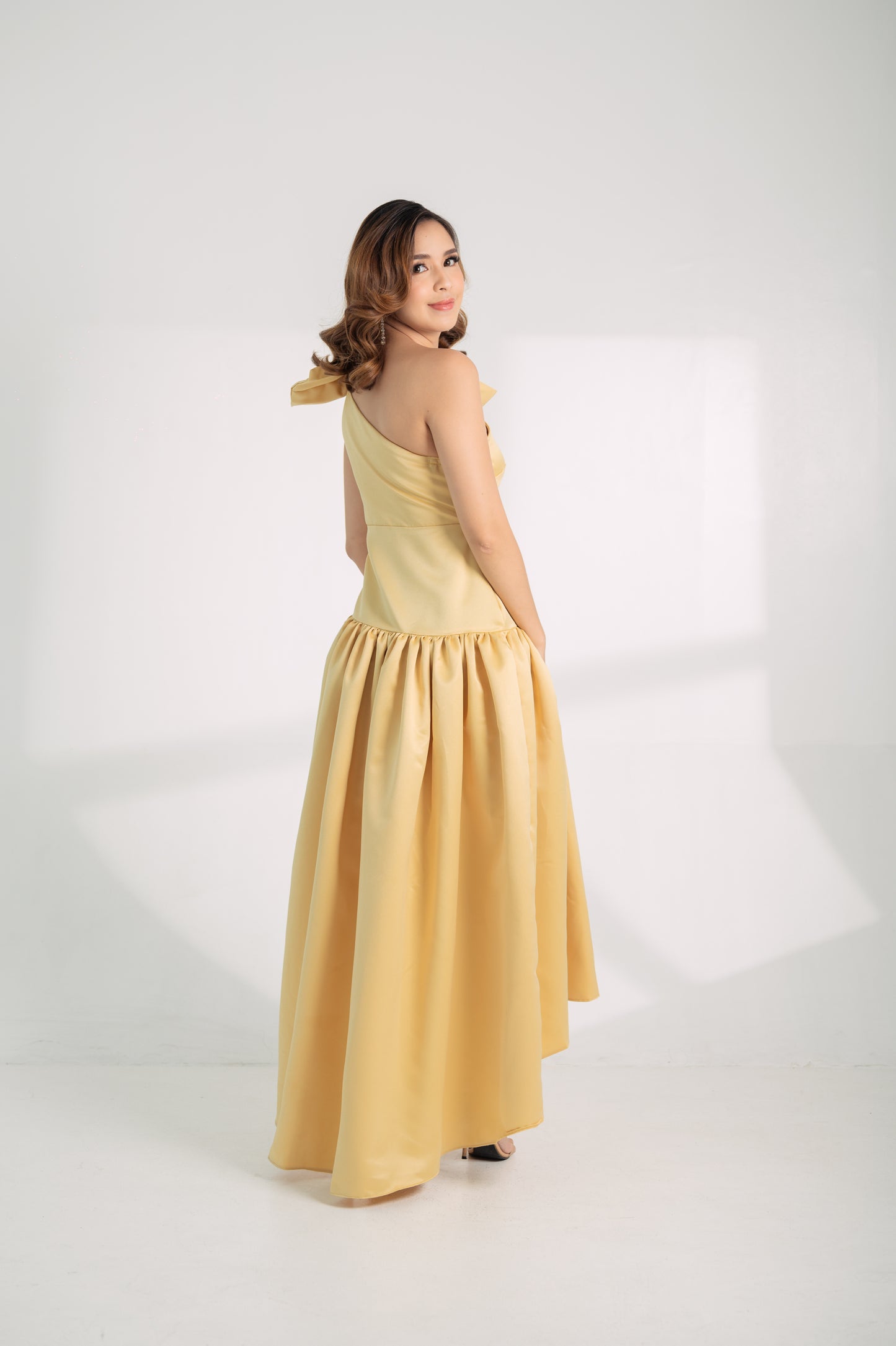 Satin: Yanai Evening Gown