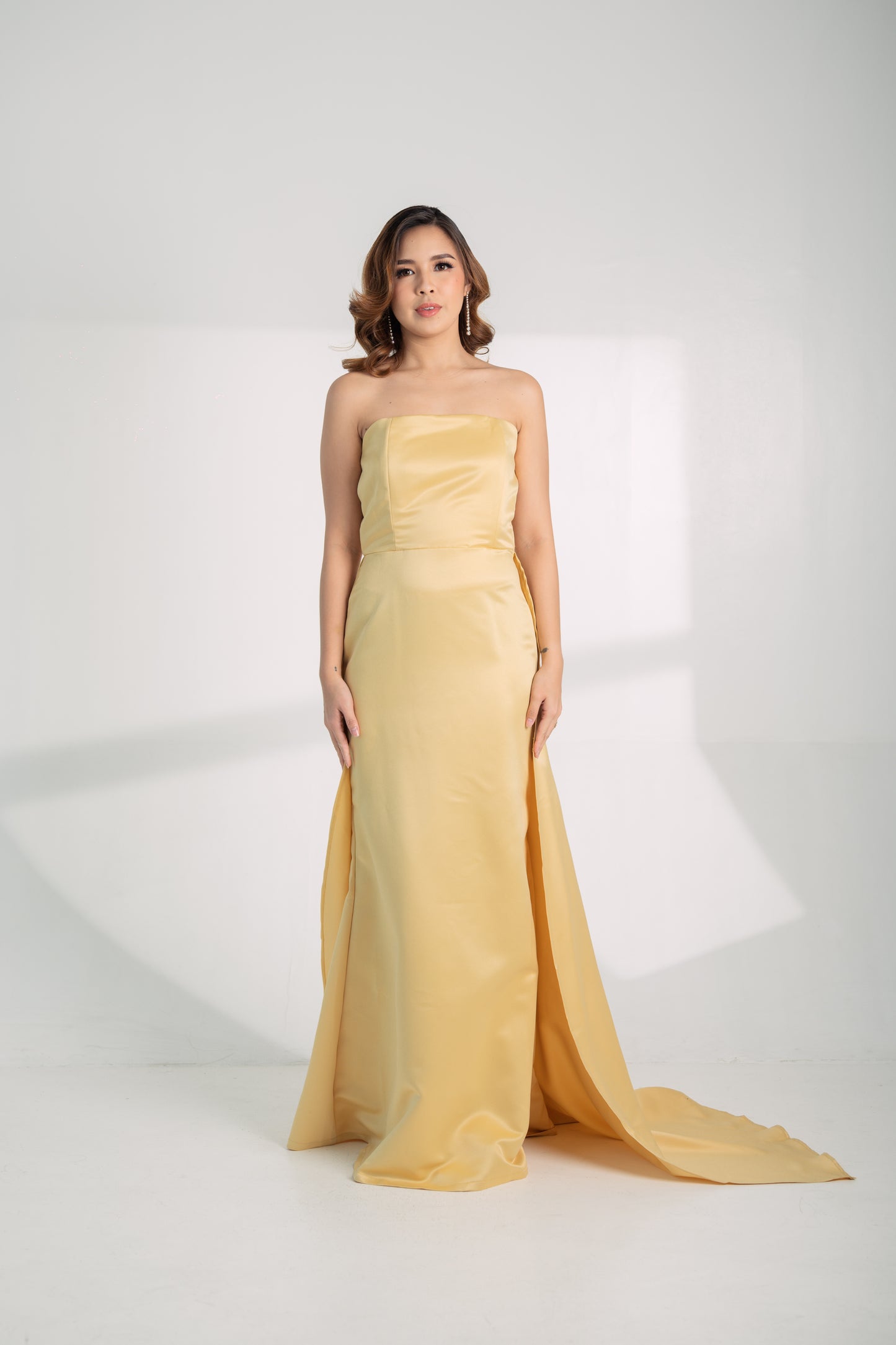 Satin: Yamka Evening Gown