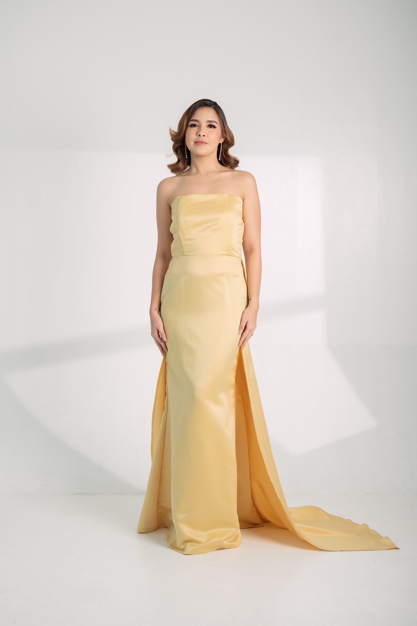 Satin: Yamka Evening Gown