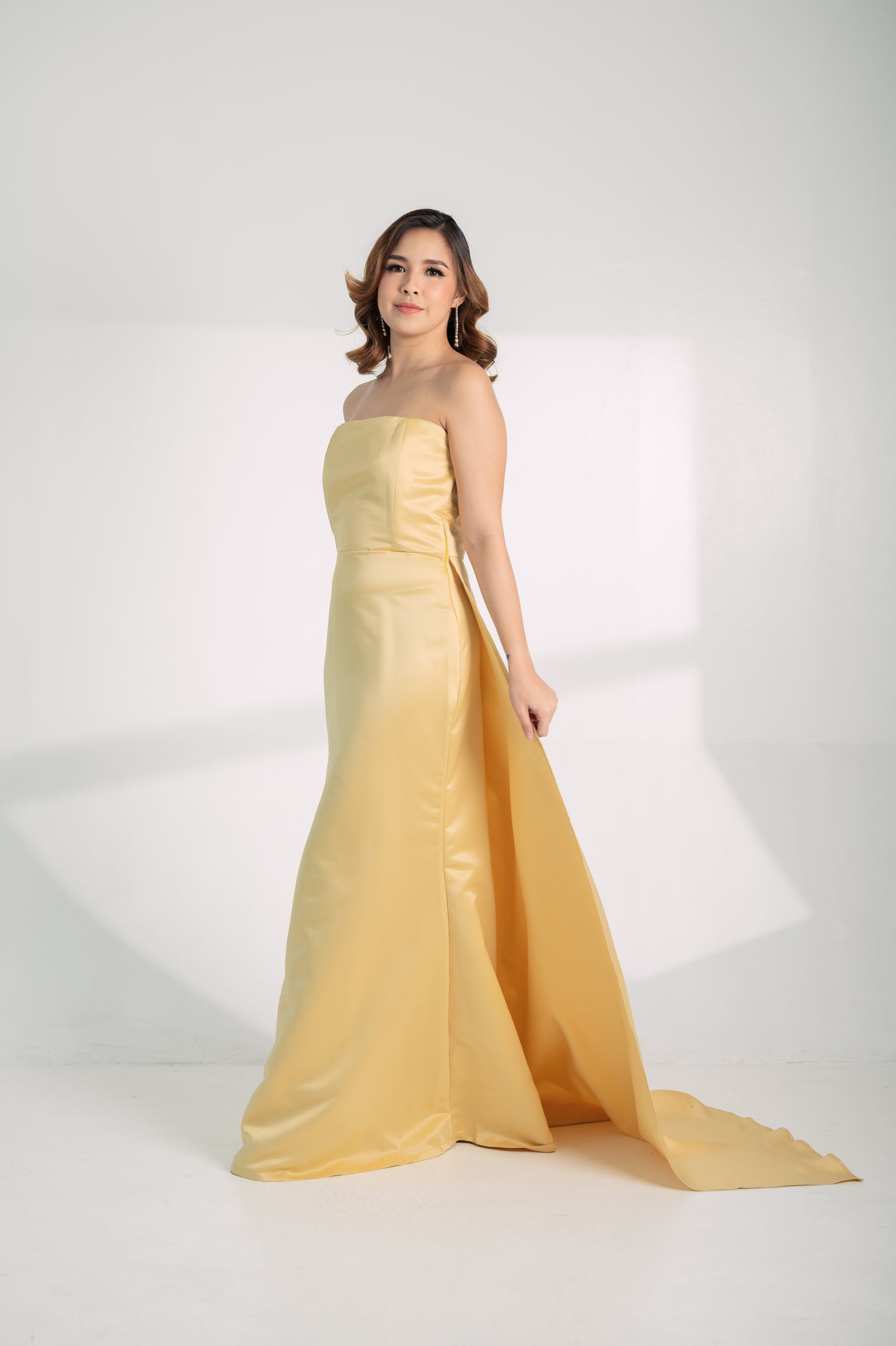 Satin: Yamka Evening Gown