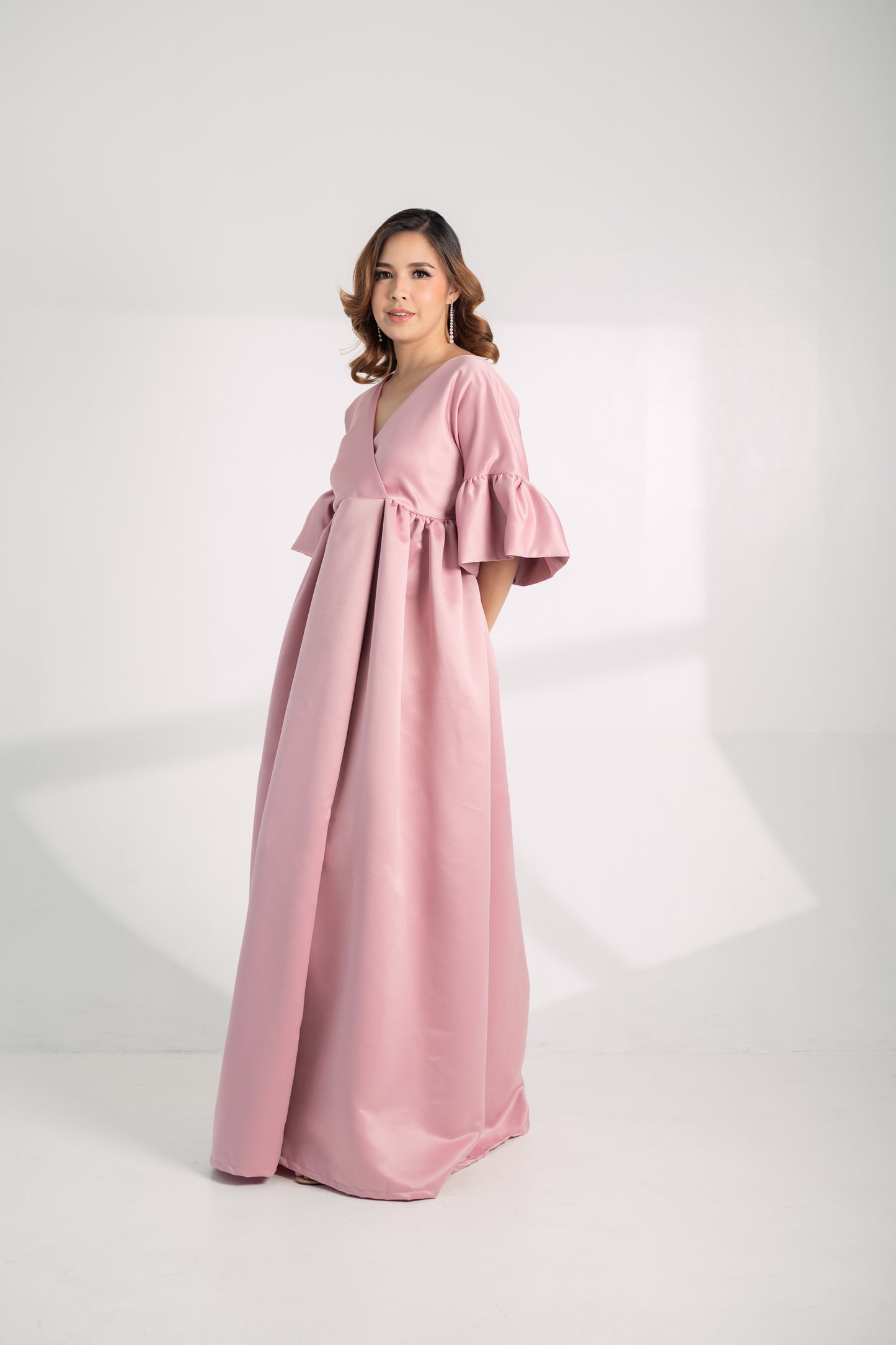 Satin: Yeri Evening Gown