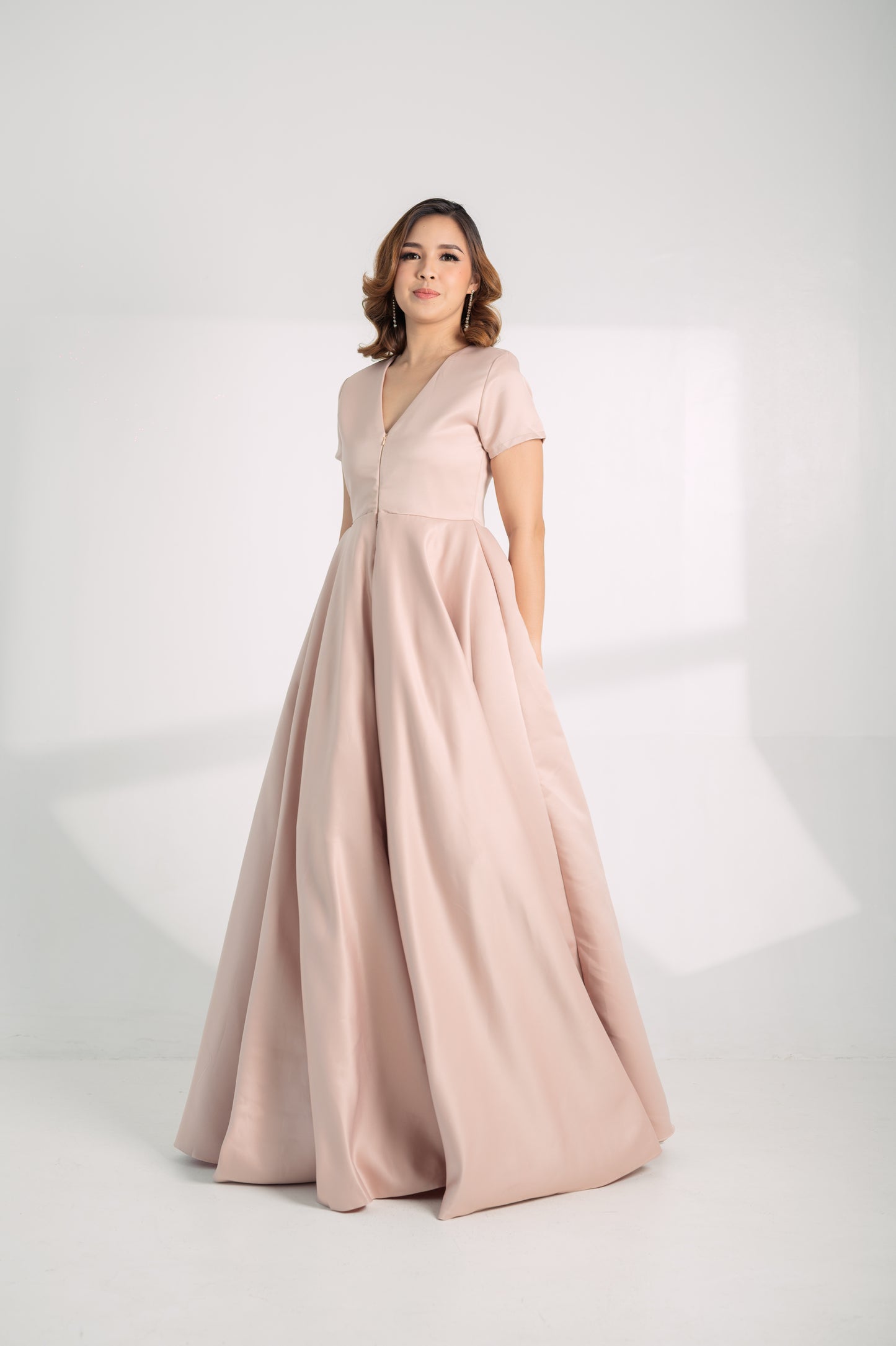 Satin: Yara Evening Gown