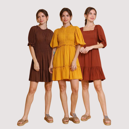 Casual Mini Dress: Client's Own Design