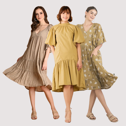 Casual Midi Dresses: Client's Own Design