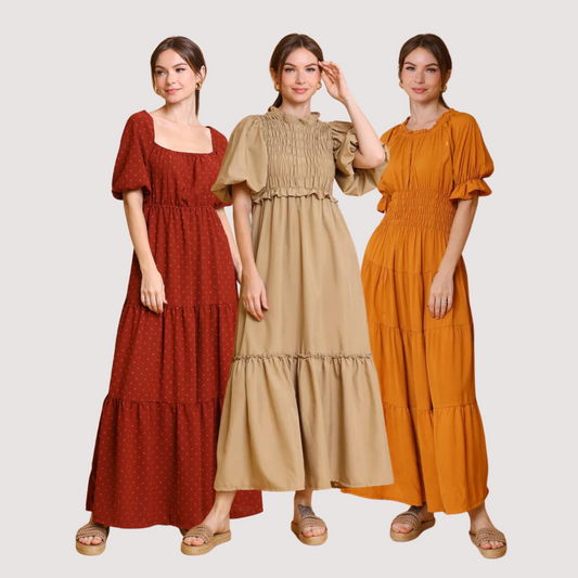 Casual Maxi Dresses: Client's Own Design
