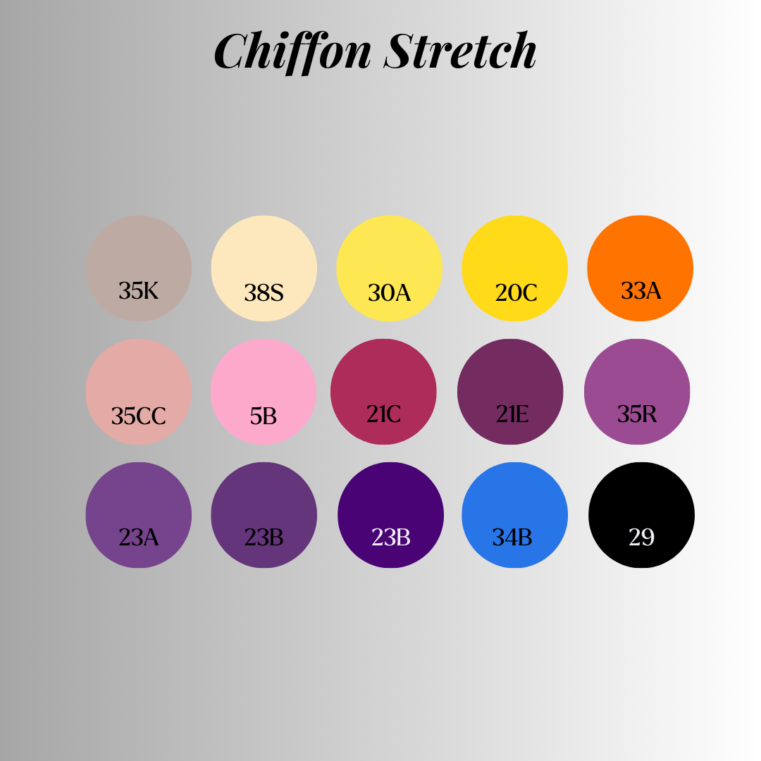 Chiffon: Client's Own Design