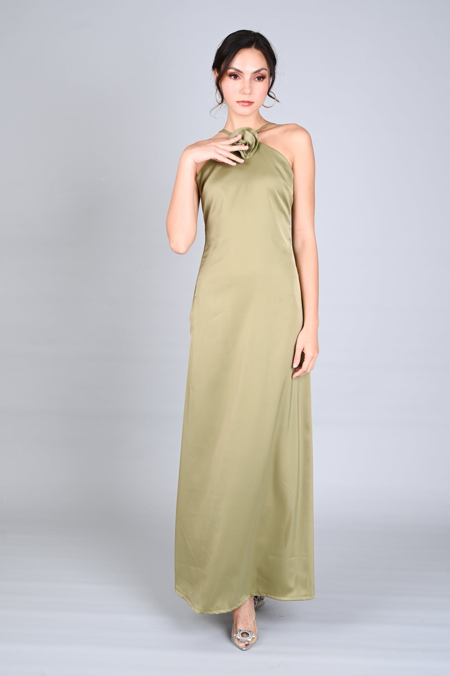Soft Silk: Xara Evening Gown