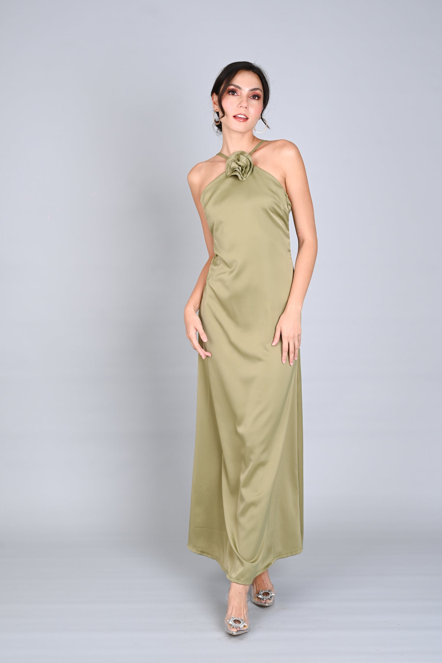 Soft Silk: Xara Evening Gown