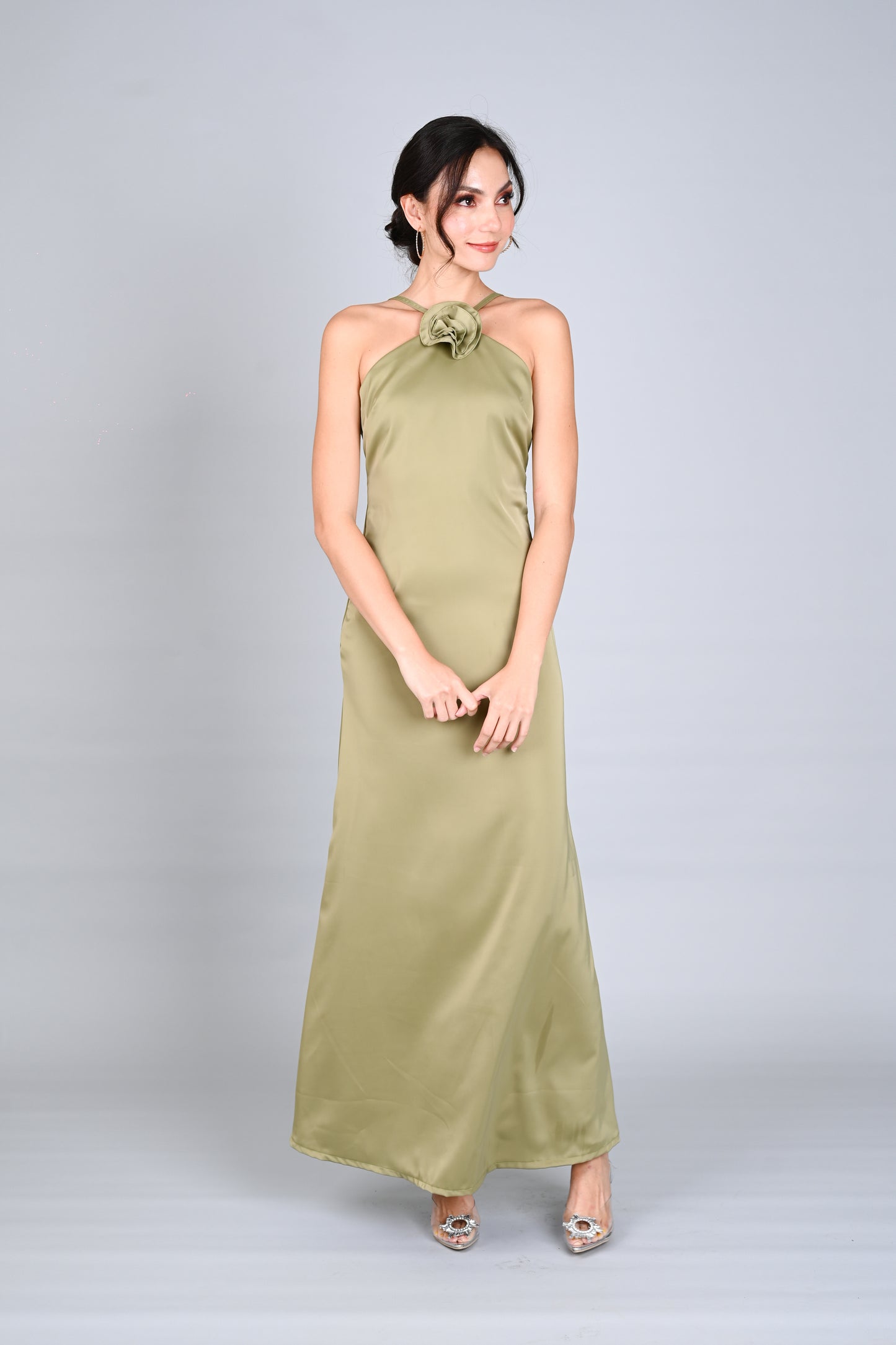 Soft Silk: Xara Evening Gown