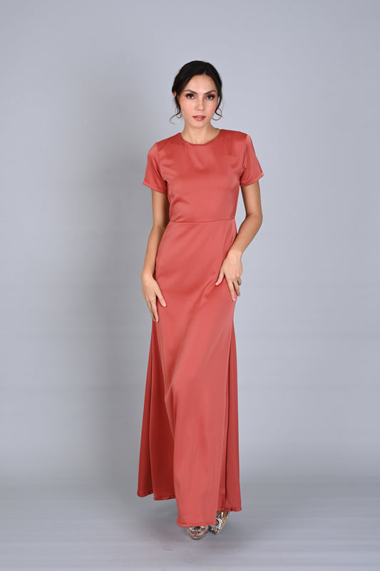 Soft Silk: Xiah Evening Gown