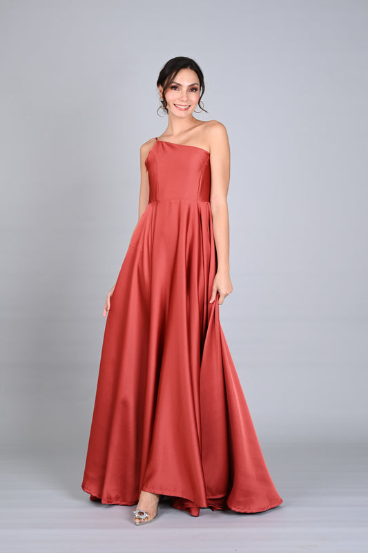 Soft Silk: Xamara Evening Gown